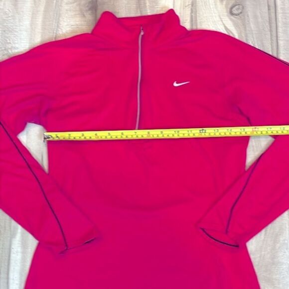 Nike Dri-Fit half zip long sleeve running exercise mock neck top size small - Picture 9 of 9
